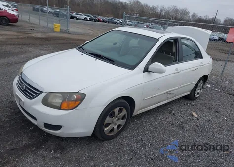 2009 Kia Spectra Ex from USA, damaged, VIN KNAFE222695597335